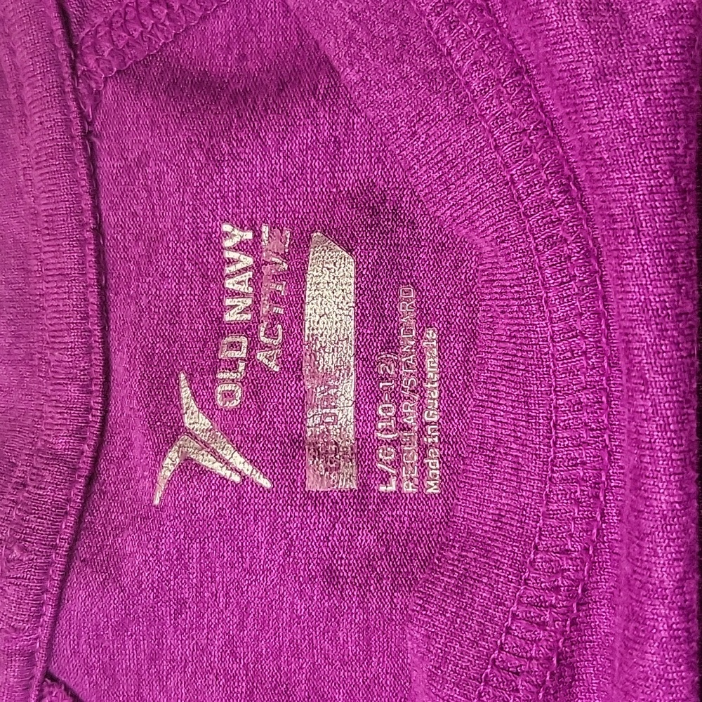 Old Navy Active purple long sleeve